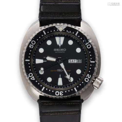 A stainless steel wristwatch, Seiko