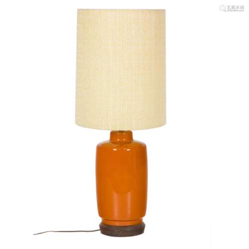 A large Modern ceramic table lamp