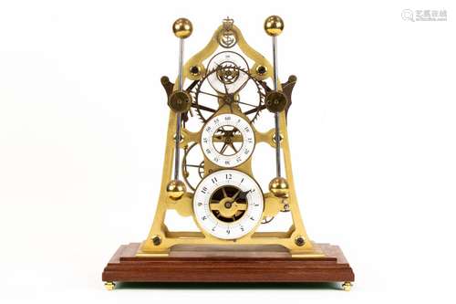 A Devon Sea Clock brass timepiece