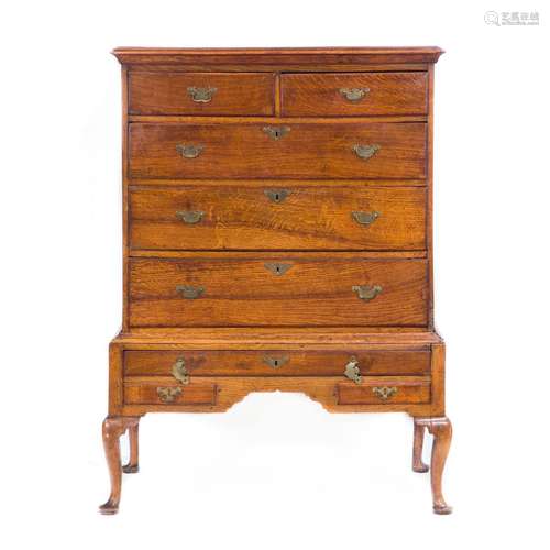 An English George III chest on stand early 19th century