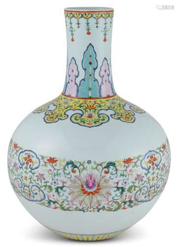 A Large and Exceptionally Rare Chinese Famille Rose Porcelai...