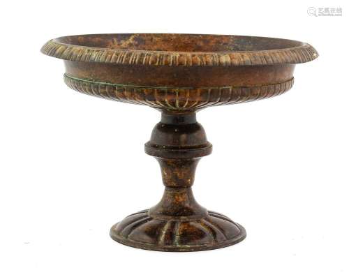 A Bronze Tazza, in Renaissance style, of campana form with g...