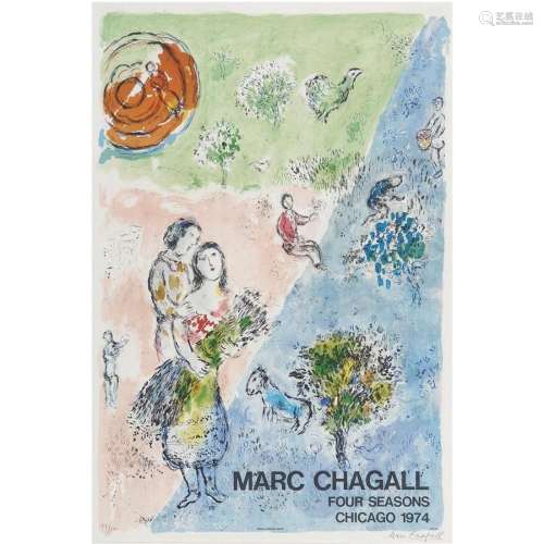 Print, Marc Chagall