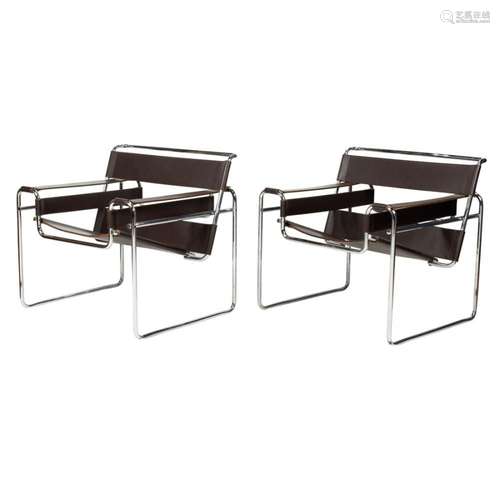 Marcel Breuer, Wassily Chairs, Pair