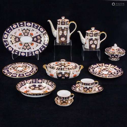 Royal Crown Derby, Traditional Imari Dinner Service, lot of ...