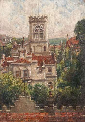 E. Ortner "Blasewitz – Das weiße Schloss". 1921.