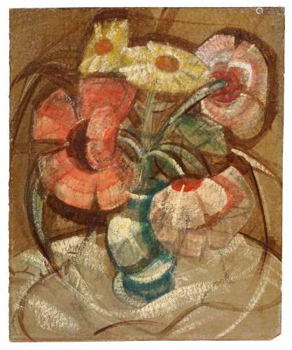 Hermann Glöckner, Blumen für Frieda. 1947.