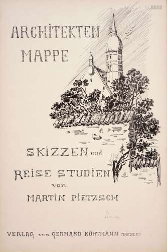 Martin Pietzsch "Architektenmappe – Skizzen und Reise S...