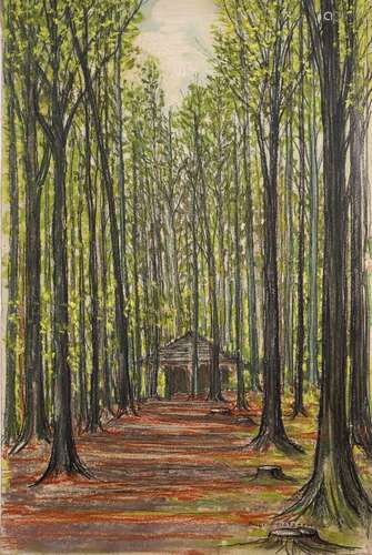 Martin Pietzsch "Königspark – Loschwitz". 1936.