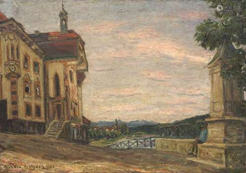 Richard Pietzsch "Marienstift Tölz". 1921.