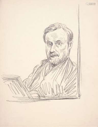 Richard Dreher, Selbstportrait. Spätes 19. Jh./ Early 20th c...