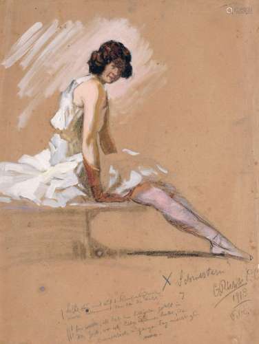 Georg Richter-Lößnitz, Ballerina. 1913.