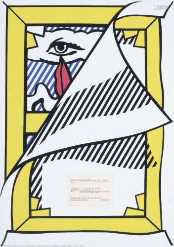Roy Lichtenstein (nach) "Art About Art". 1980.