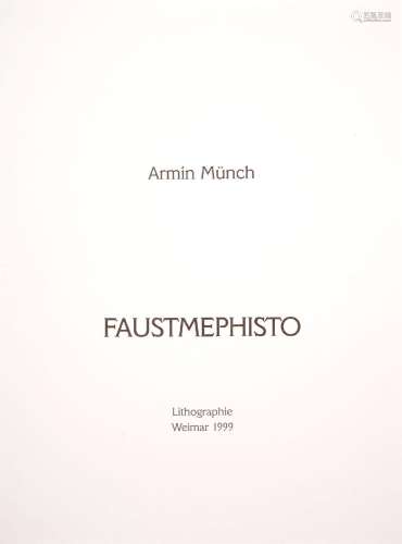 Armin Münch "Faustmephisto". 1998/ 1999.