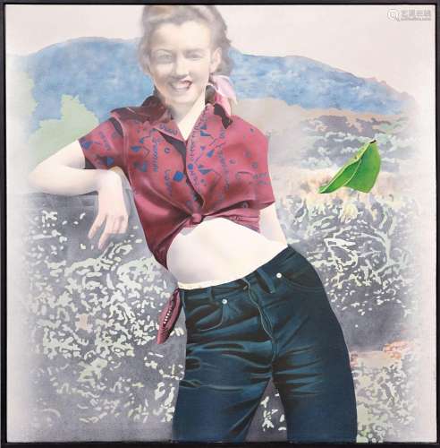 Elisabeth Endres, Die junge Marilyn Monroe. 1973.