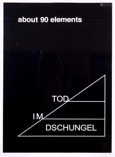 Thomas Scheibitz "about 90 elements – Tod im Dschungel&...