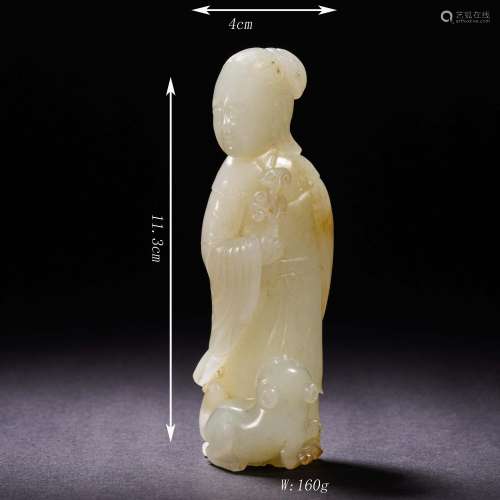 Carved Jade Figure