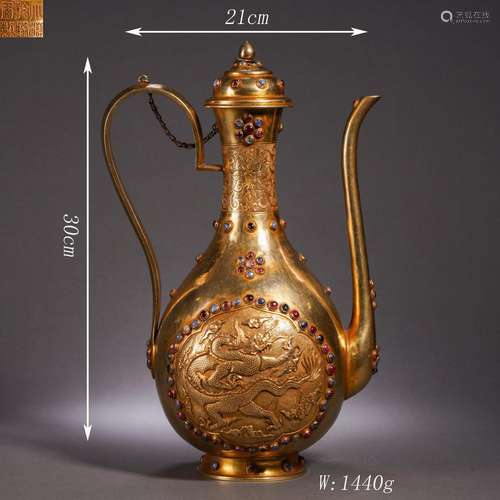 Gilding Flower Ewer