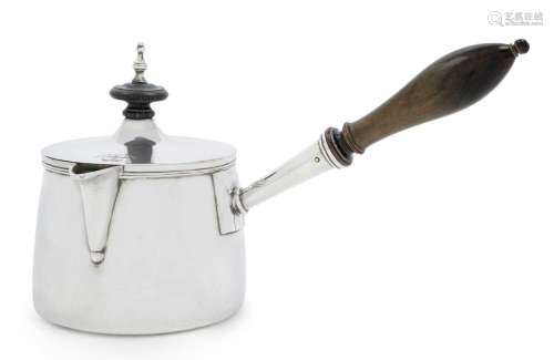 An Indian Colonial Silver Saucepan by John Mair and Colin Ro...