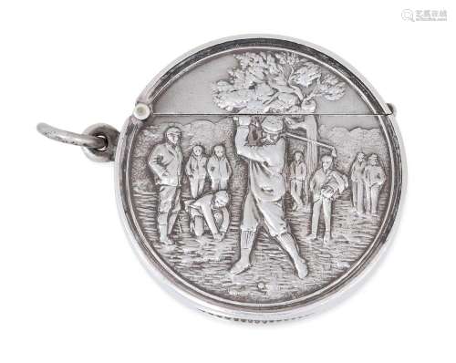 An Edward VII Silver Vesta-Case by Robert Pringle and Sons, ...