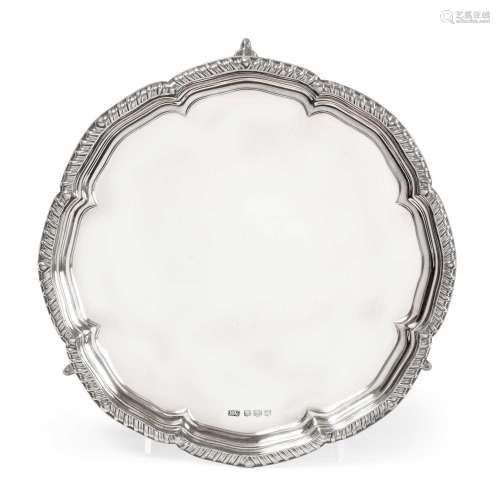 An Elizabeth II Silver Waiter by Emile Viner, Sheffield, 196...