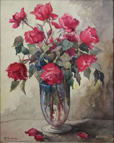 Erich Freiherr von Perfall (deutsch, 1882-1961), Blumenstill...