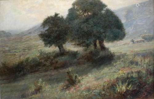 F. Lafond, Öl a. Lwd., Landschaft