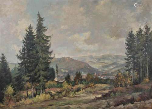 Otto Bruchholz (deutsch, 1891-1978), Eifellandschaft