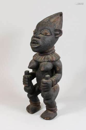 Afrikanische Skulptur, Gedenkfigur einer Königin