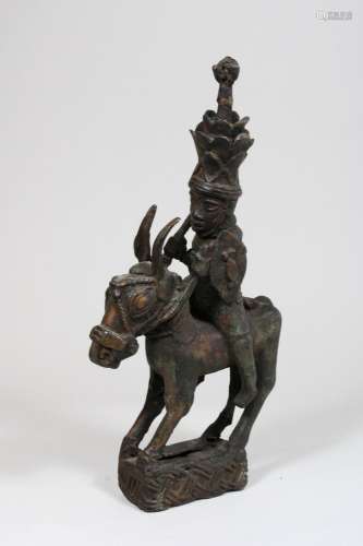 Benin Reiter, Bronze