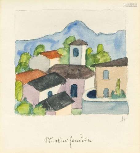 Hermann Hesse (Calw 1877 - Montagnola 1962). Malerfreunde.