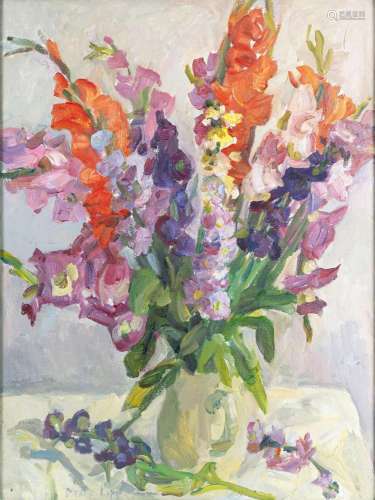 Meike Lipp (Hamburg 1955). Gladioli.