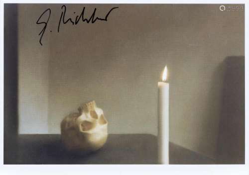 Gerhard Richter (Dresden 1932). Skull with Candle.