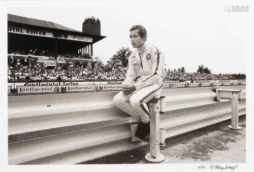 Rainer W. Schlegelmilch (Suhl 1941). A thoughtful Jacky Ickx...