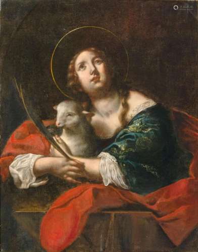 Onorio Marinari (Florenz 1627 - Florenz 1715), attr. St. Agn...