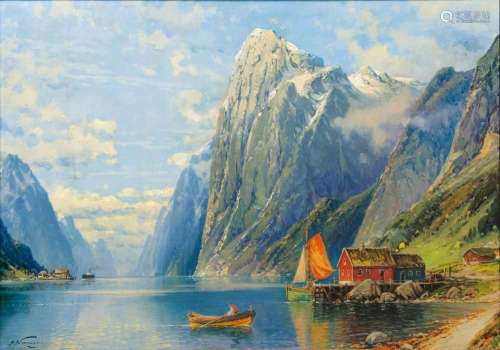 Eilert Adelsteen Normann (Bodö 1848 - Kristiania/Oslo 1918)....