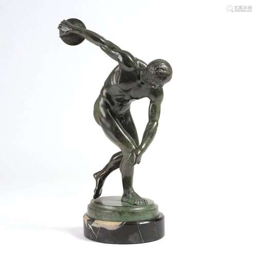 A Discus Thrower.