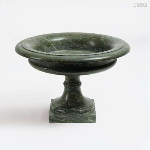 A Green Marble Tazza.