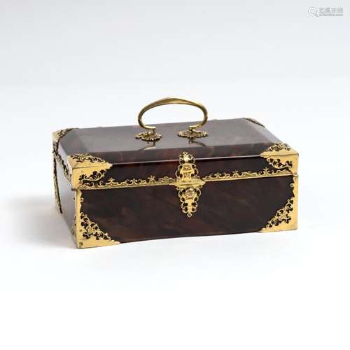 A Fine Louis XV Tortoise Shell Casket.