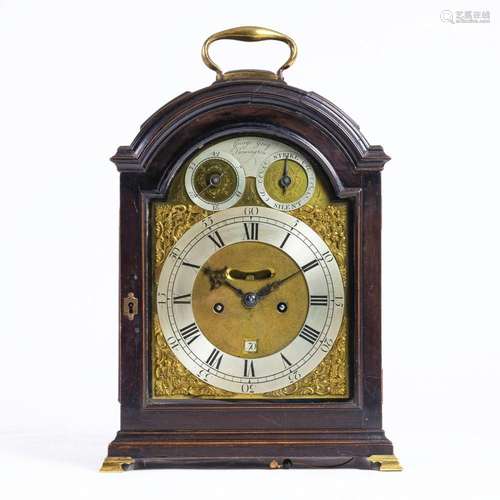 George Gray England 18th cent. A George III Bracket Clock wi...