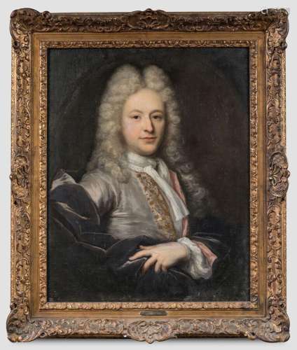 ECOLE ANGLAISE du XVIIIème siècle<br />
Portrait de Gentilho...
