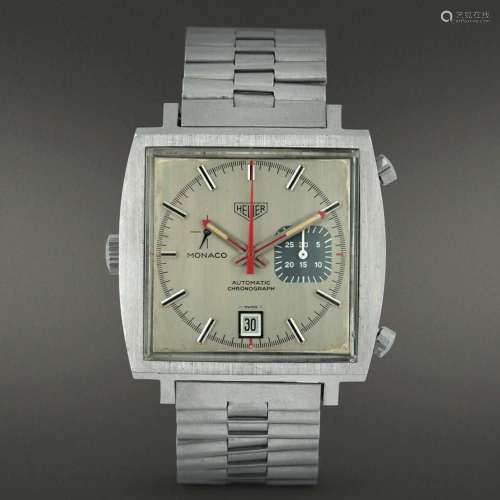 HEUER - Monaco ref 1533S cronografo automatico in acciaio di...