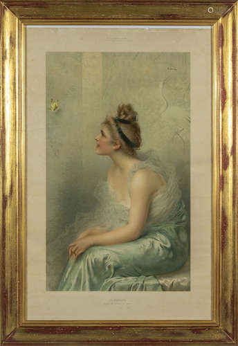 VITTORIO MATTEO CORCOS (1859-1933) <br>Ritratto