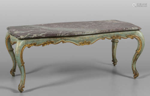 Tavolino da sofà in stile Luigi XVI veneziano in