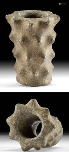 Pre-Columbian Chavin Stone Mace Head