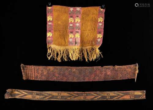 Chimu & Huari Woven Textile Panels (3)