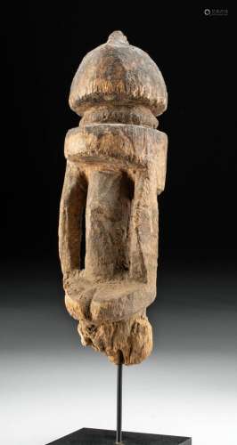 16th C. African Mali Pre-Dogon Wood Abstract Figure