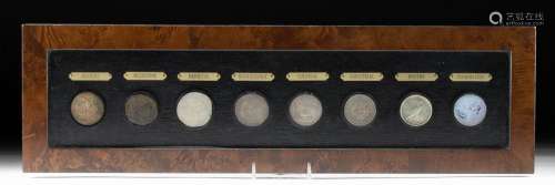 Set of Currency Coins, Ancient - Information Age