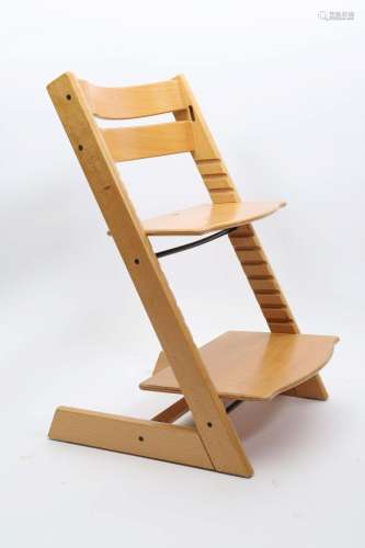 Vintage Scandinavian Stokke Tripp Trapp Chair