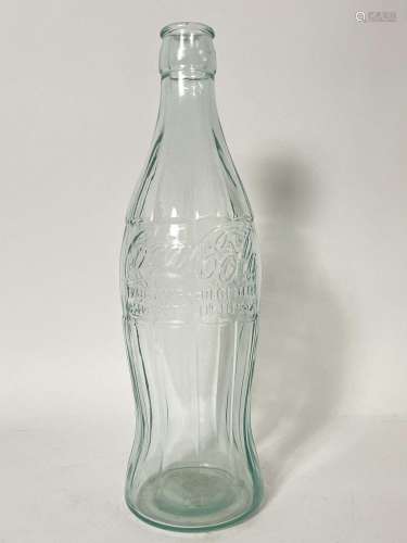 Vintage Coca Cola Advertising Oversized Bottle